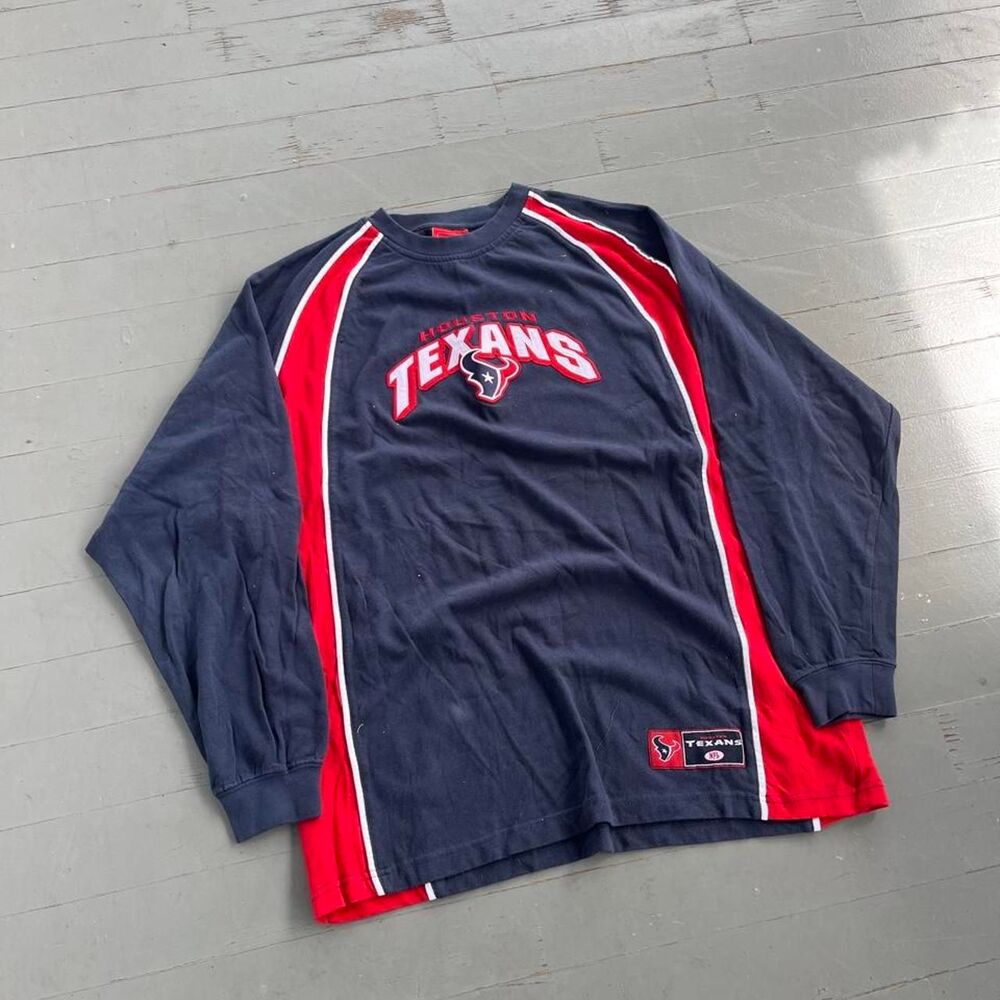 Vintage NFL Houston Texans Football Longsleeve Shirt